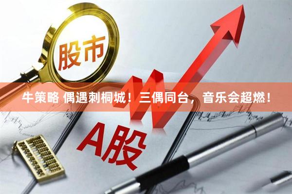 牛策略 偶遇刺桐城！三偶同台，音乐会超燃！